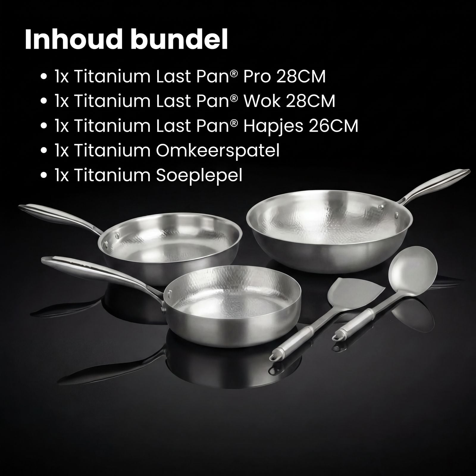 Titanium Last Pan® Kookgerei Set