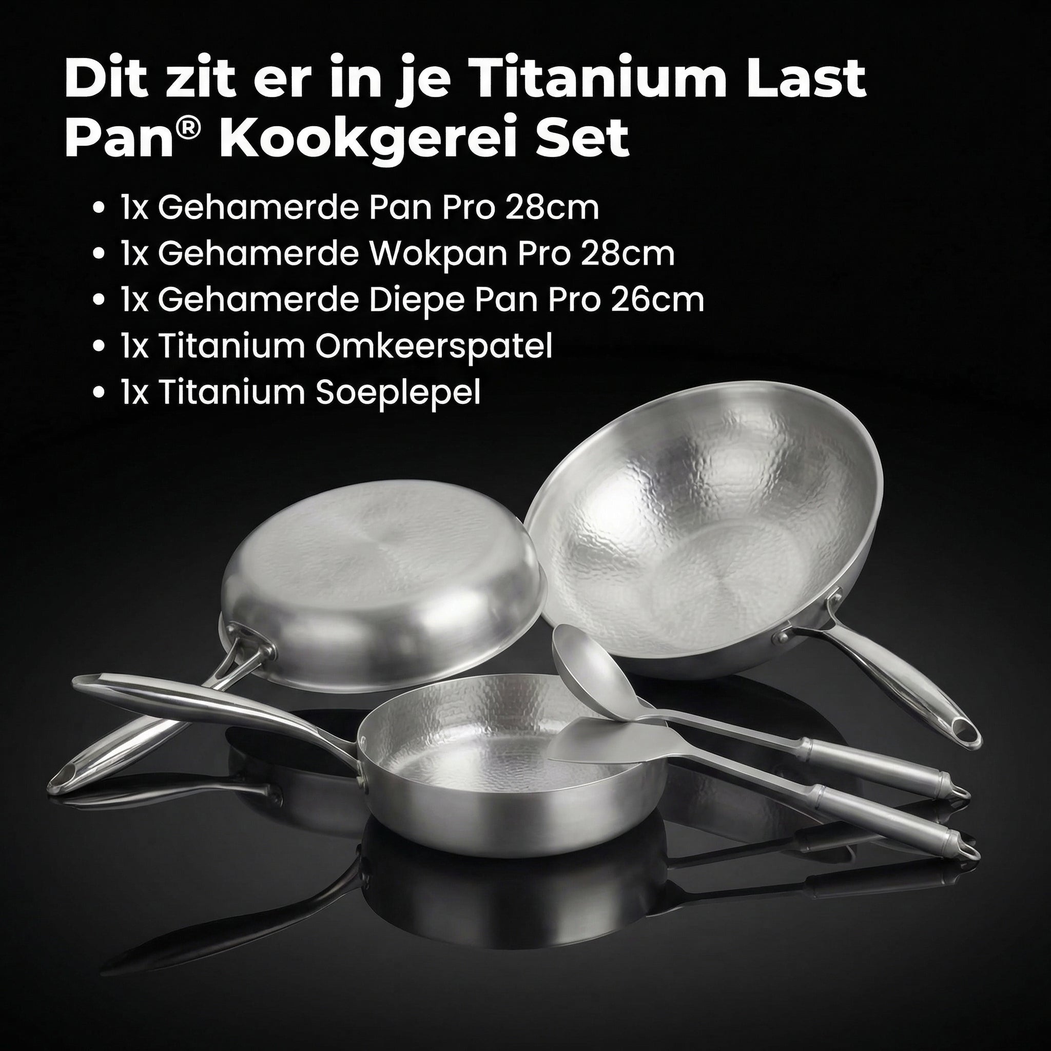 Titanium Last Pan® Kookgerei Set