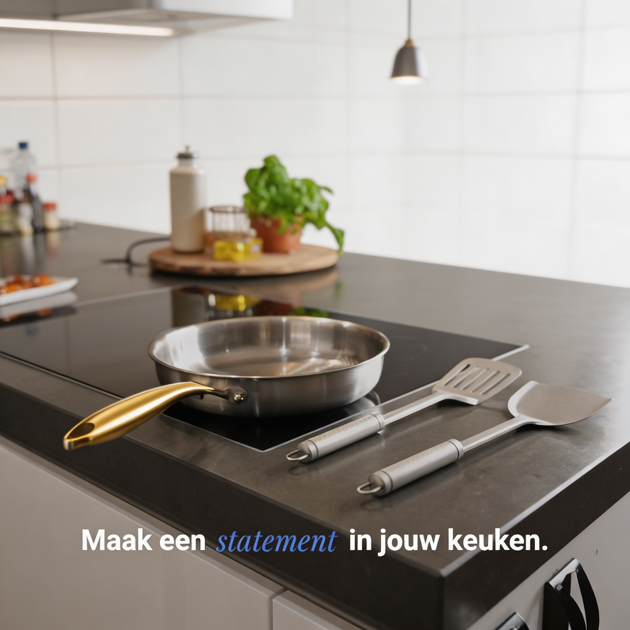 Titanium Last Pan® Pro 2.0 + Omkeerspatel cadeau